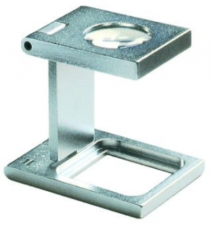 Pr�zisions-Fadenz�hler Metall Bikonvex Glaslinse