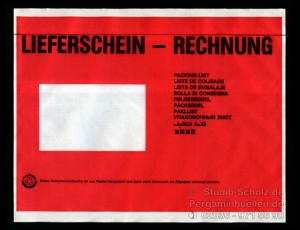 Dokumententaschen DIN C5 bedruckt