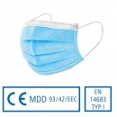 Medizinischer Mund- und Nasenschutz - Typ 1